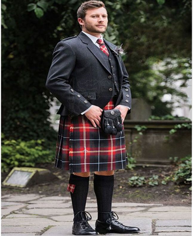Aberdeen Forever Tartan Argyll Kilt Outfit