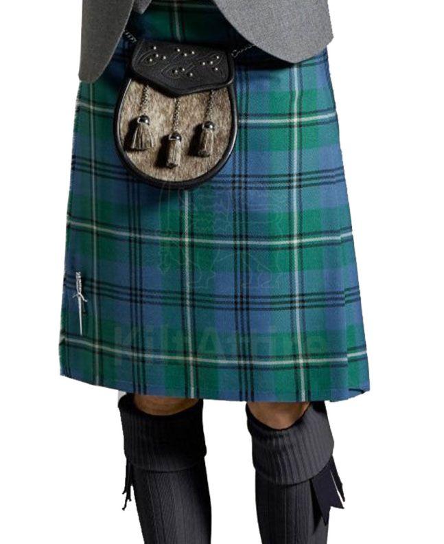 Ben Lomond Tartan Kilt Front
