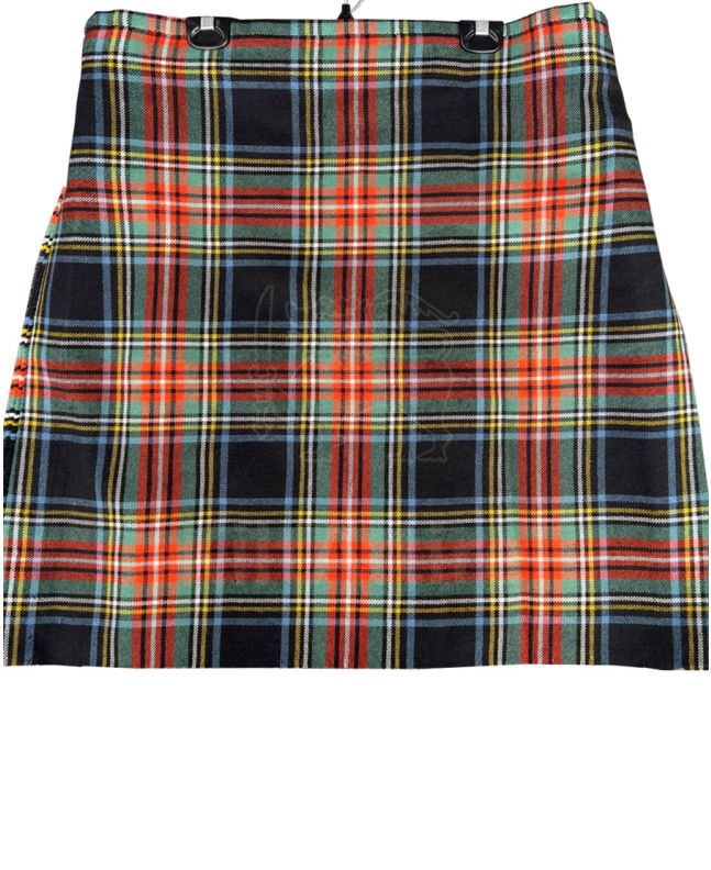 Black Stewart Ancient Tartan Kilt