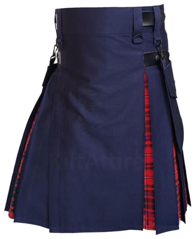Blue Hybrid Kilt 