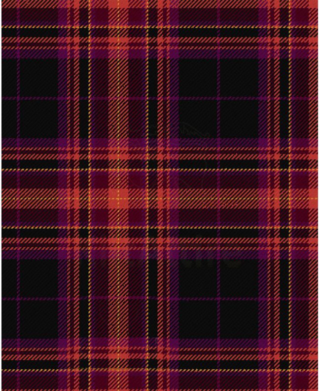 Bradshaw Black Modern Tartan Kilt
