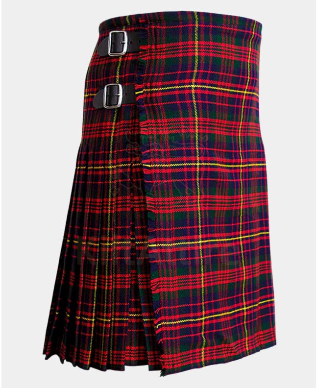 Cameron of Erracht Modern Tartan Kilt Side