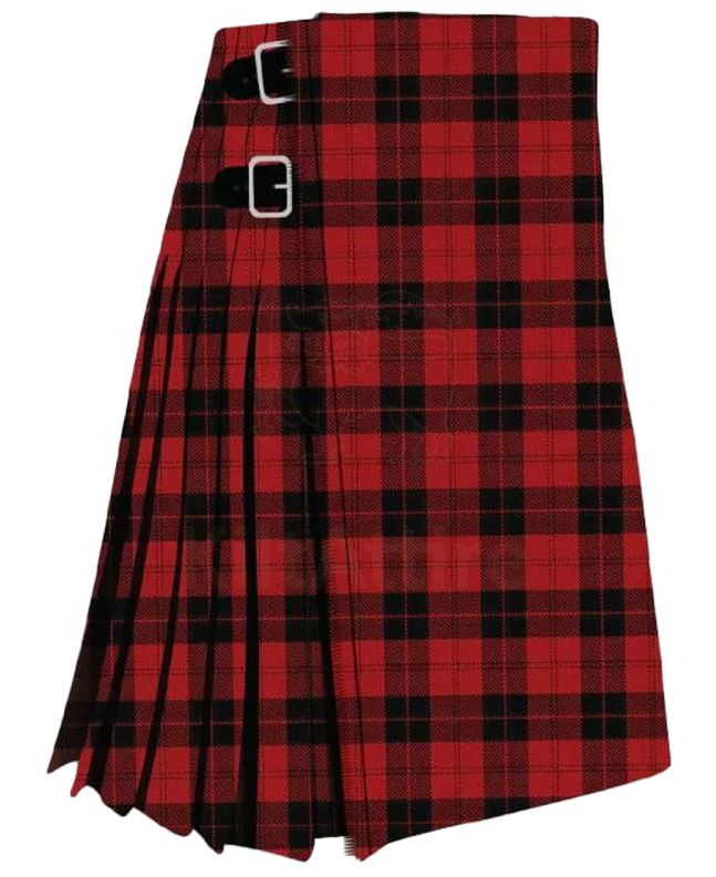 Campbell Red Modern Tartan Kilt 