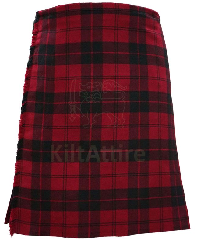 Campbell Red Muted Tartan Kilt 