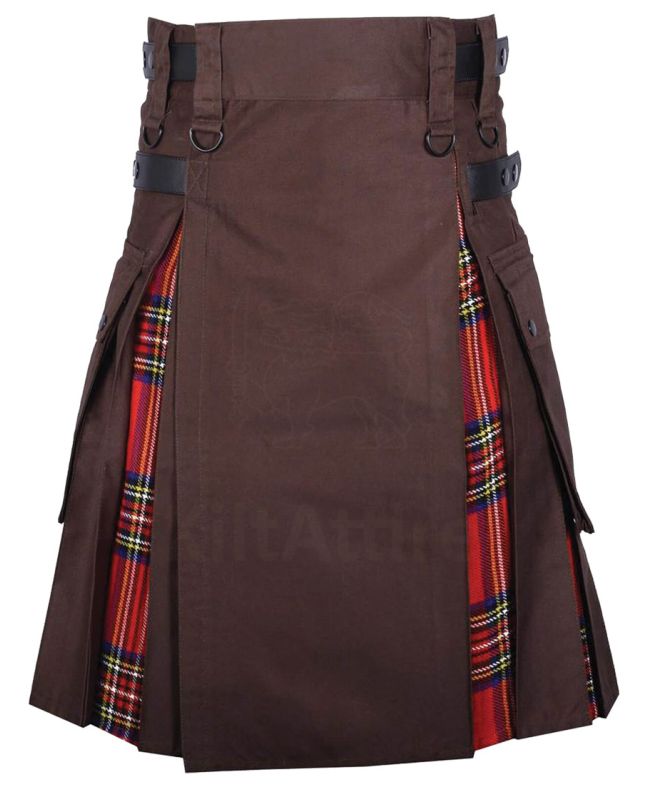 Cargo Hybrid Tartan Kilt for Men