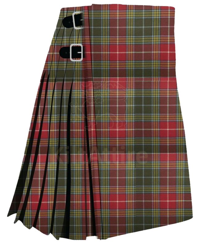 Clan Buchanan Old Weathered Tartan Kilt 