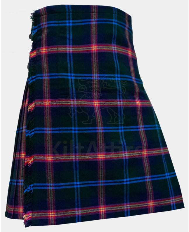 Clan Young Modern Tartan Kilt