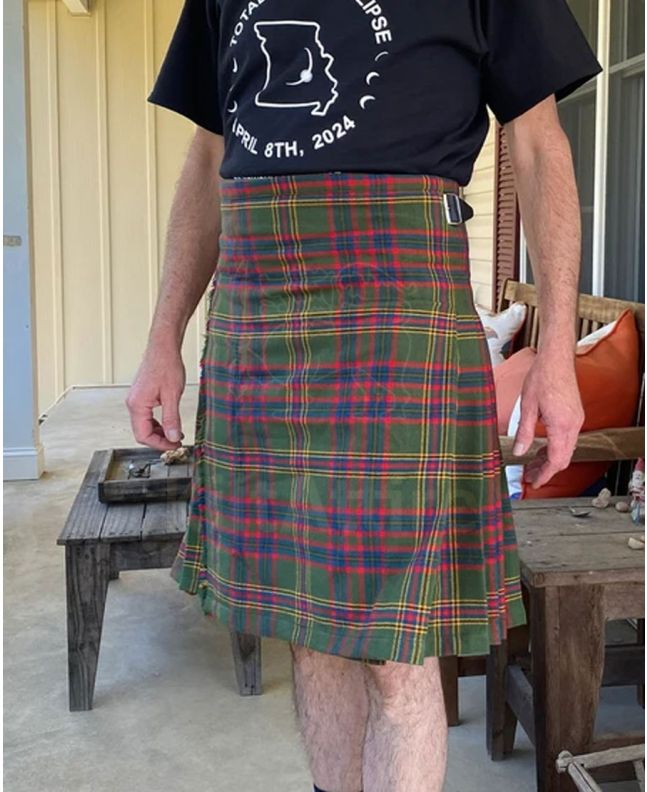 County Westmeath Irish Ancient Tartan Kilt