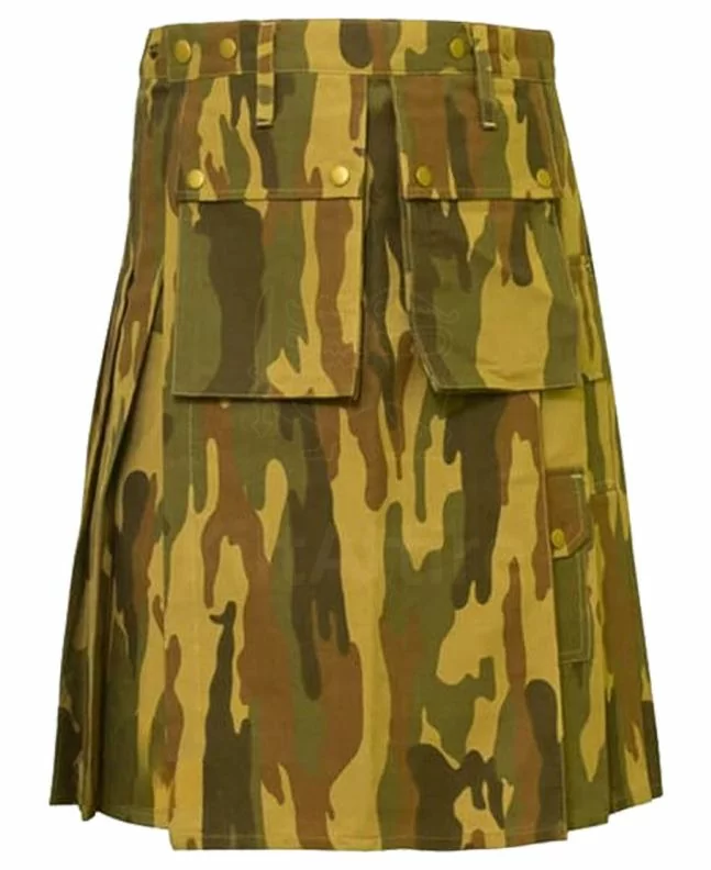 Desert Camo Kilt for Men