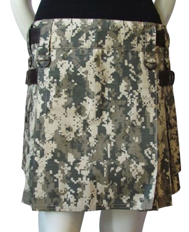 Digital Camouflage Utility Kilt 