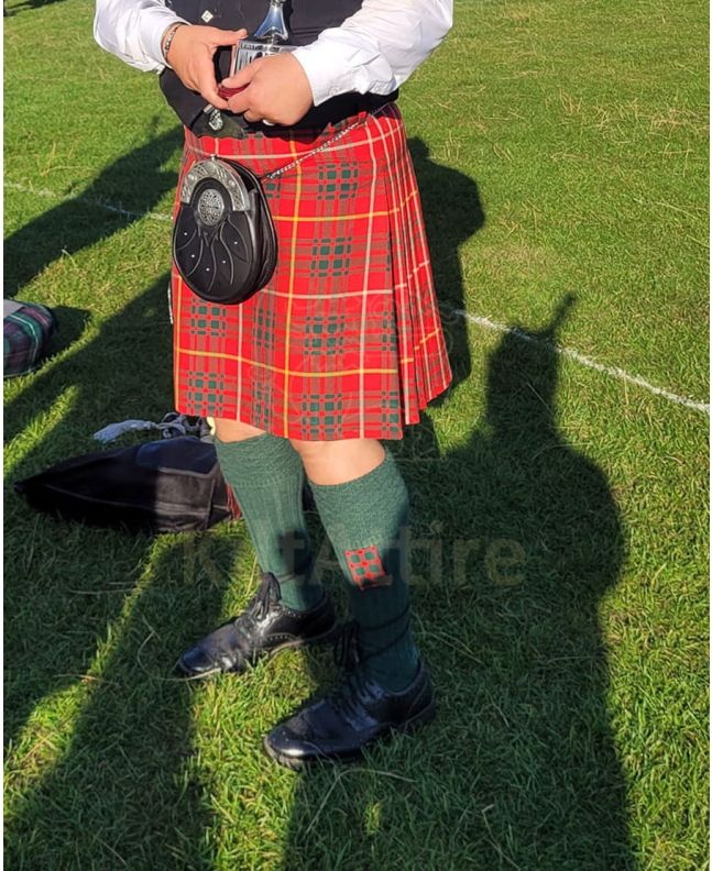 Drummond THree Modern Tartan Kilt 