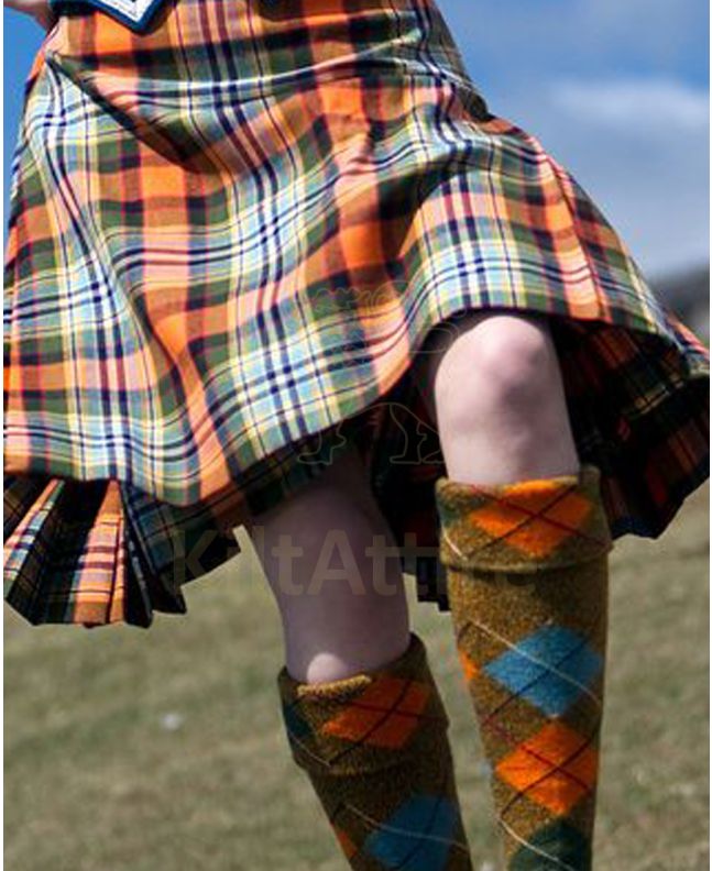 Dundee District (City of Dundee) Ancient Tartan Kilt