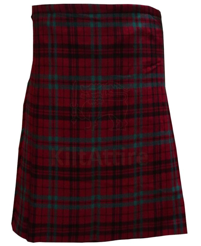 Fraser Of Lovat Muted Tartan Kilt Front