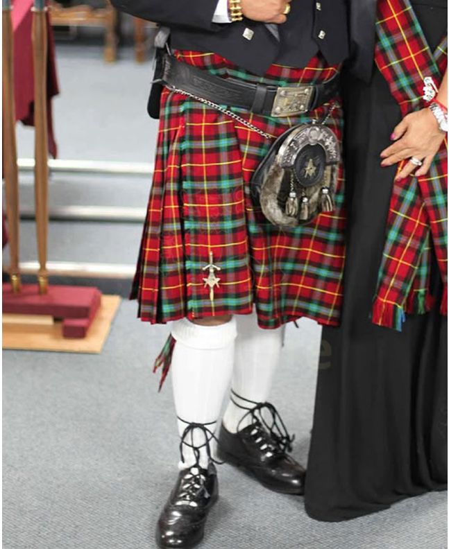 Grand Lodge of Canada Modern Tartan Kilt