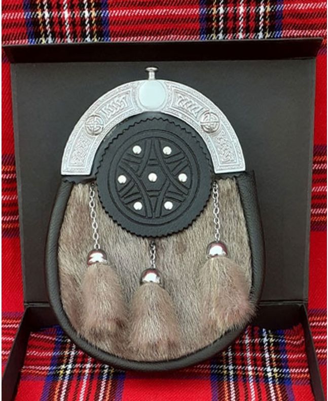 Grey Seal Skin Full Dress Sporran