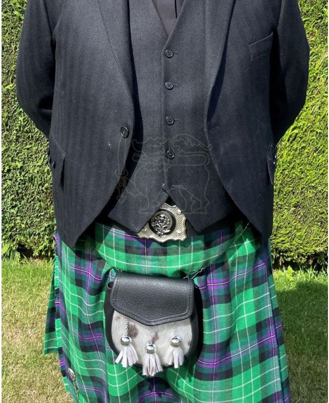 Hibernian Football Club 2004 Modern Tartan Kilt Front