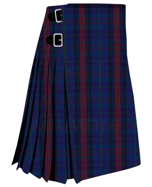Hughes of Wales Modern Tartan Kilt 
