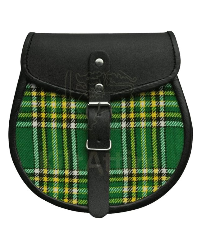 Irish National Tartan Sporran 