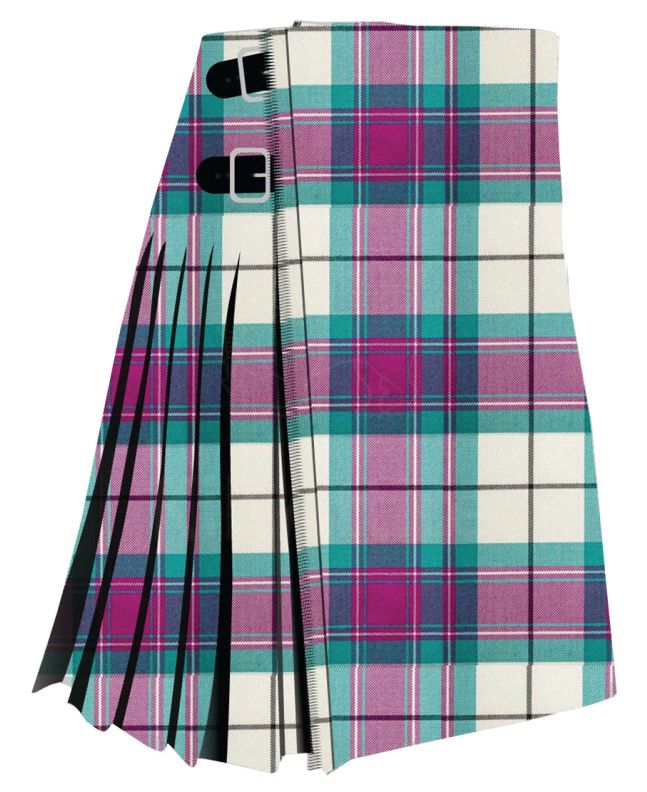 Kerr Fuchsia Tartan Kilt 