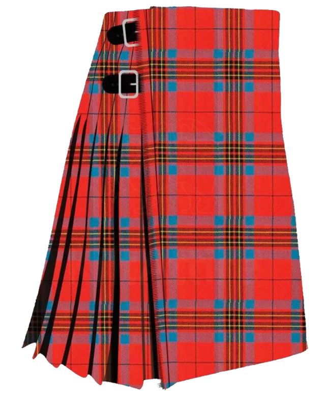 Leslie Red Ancient Tartan Kilt 