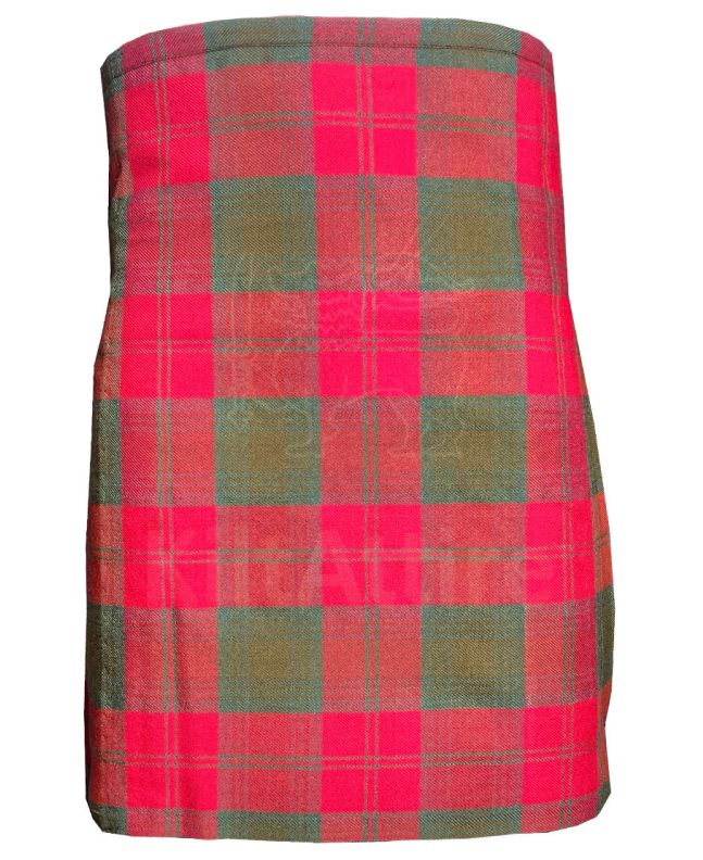 Lindsay Tartan Kilt / Lindsay Weathered Tartan Kilt Front