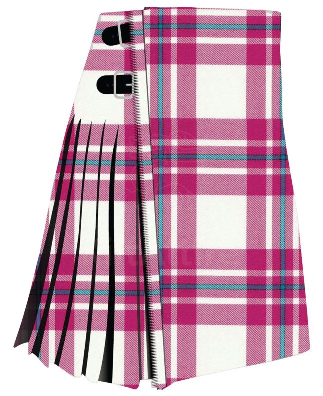 MacGregor Raspberry Tartan Kilt