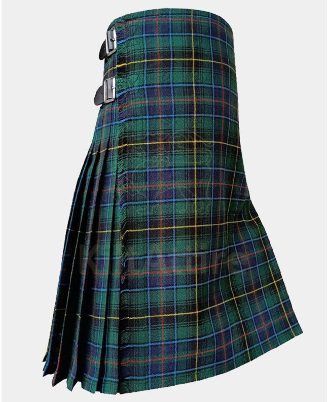 MacInnes Modern Tartan Kilt side