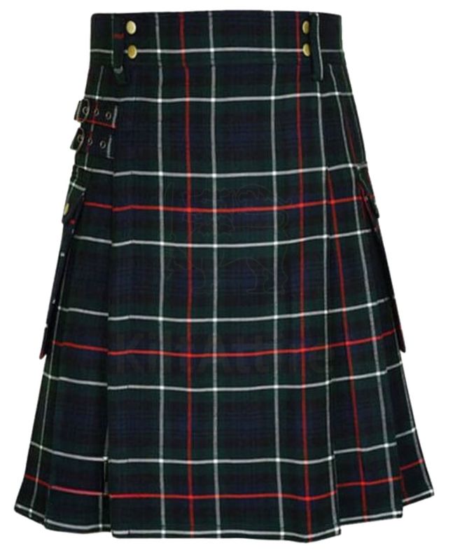 Mackenzie Clan Utility Kilt Front