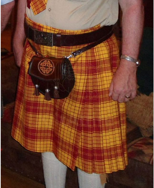 Macmillan Dress Muted Tartan Kilt 