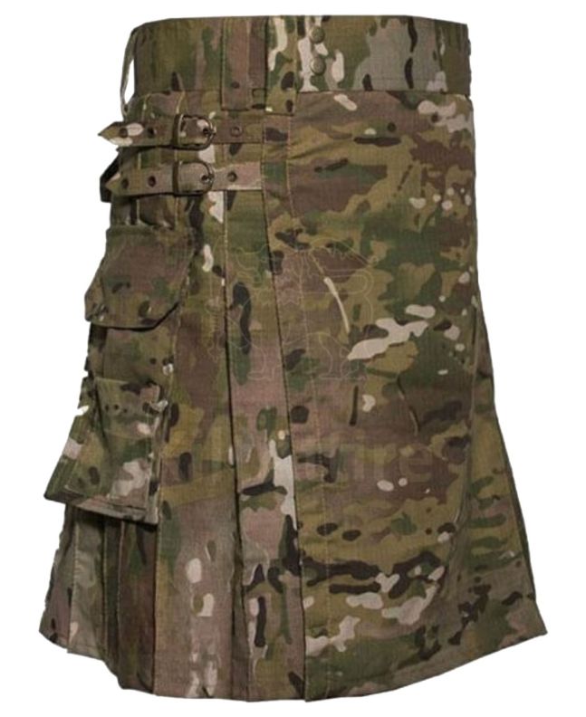 Multicam Utility Kilt for Men