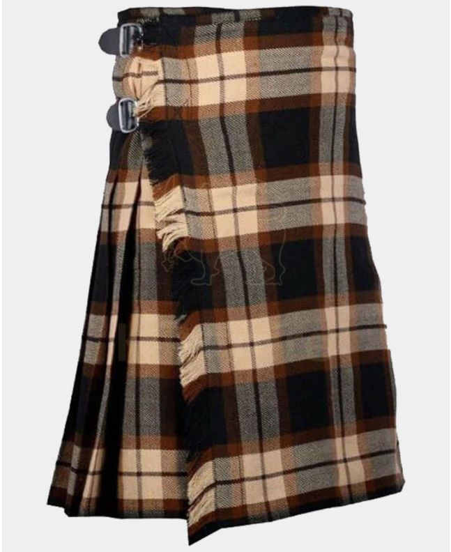 Rose Ancient Tartan Kilt Front