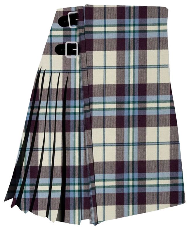 Shiel Purple Modern Tartan Kilt 