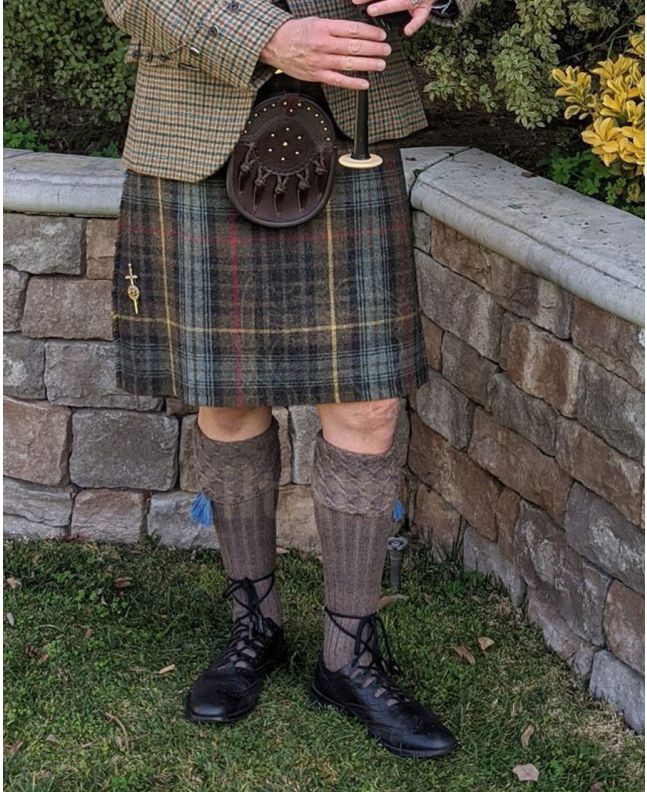 Stewart Hunting Weathered Tartan Kilt