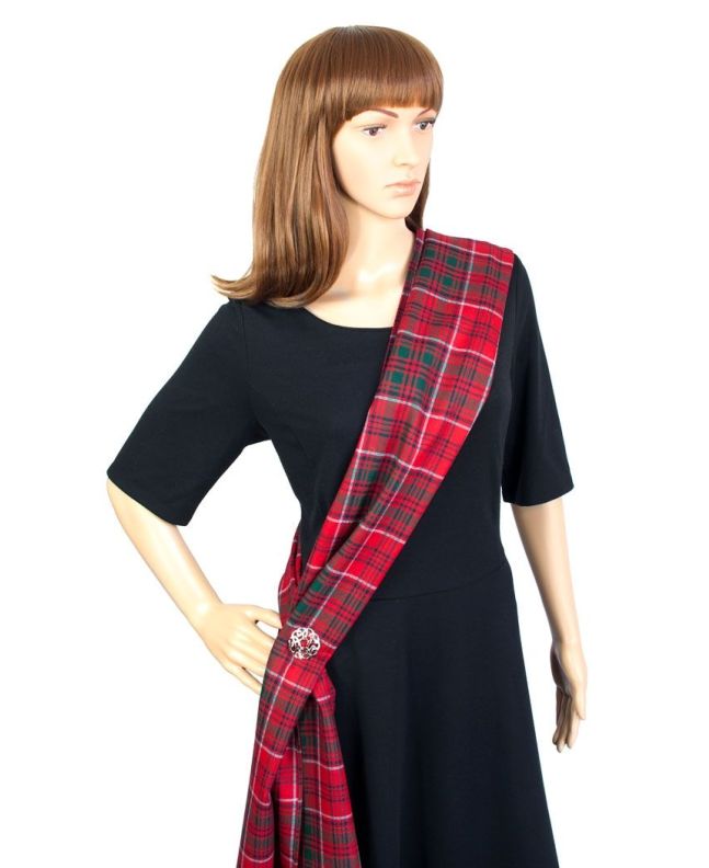 Tartan Sash For Women