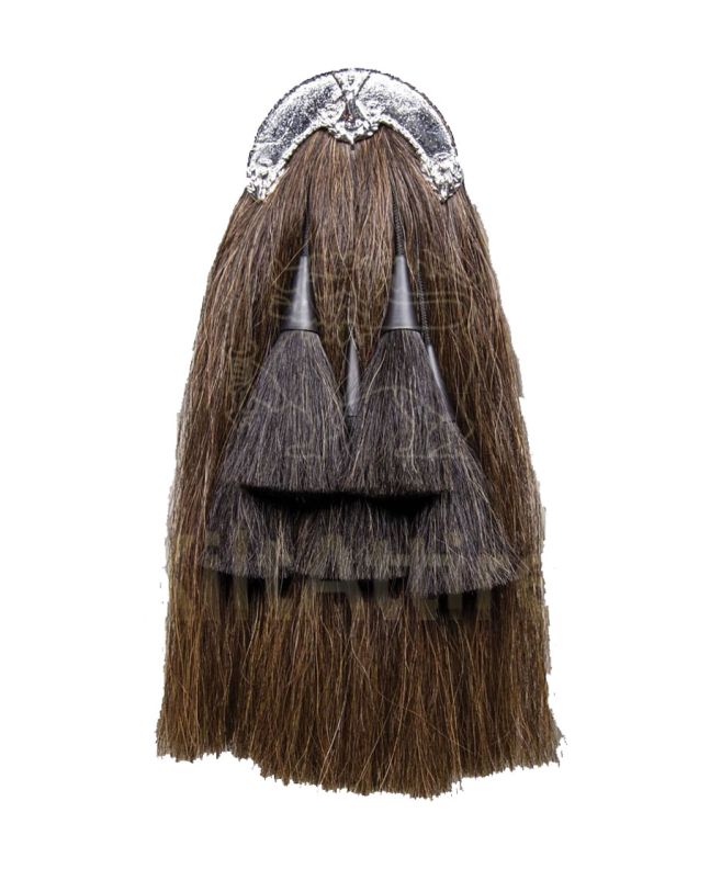 Thistle Cantle Horse Hair Piper Sporran 