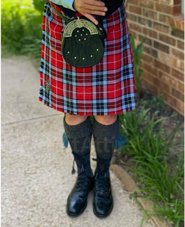 Thomson Red Modern Tartan Kilt 