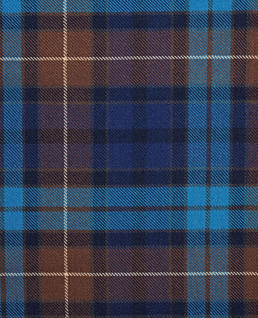 Jeté en tartan de laine Newfoundland - Couleur Bonheur