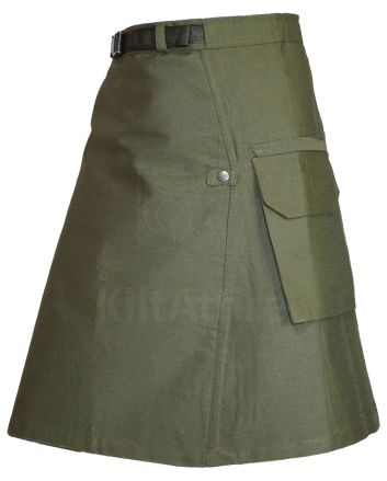 2 Hiking Green Utility Kilt for Men