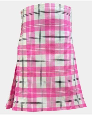 Ailsa Dress Pink Modern Tartan Kilt