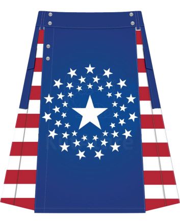 American Circled Flag Hybrid Kilt