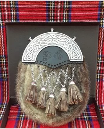 Artsian Classic Seal Skin Dress Sporran