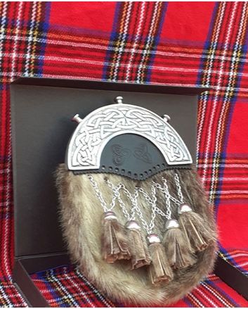 Artsian Classic Seal Skin Dress Sporran