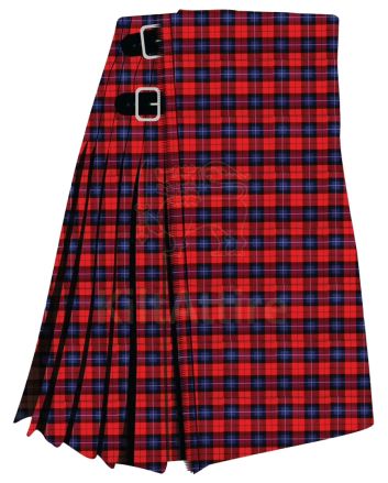 Baillie of Polkemmet Red Modern Tartan Kilt
