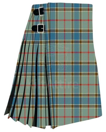 Balfour Blue Ancient Tartan Kilt