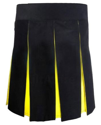 Black And Yellow Hybrid Utility Kilt
