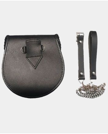 Black Dress Kilt Sporran