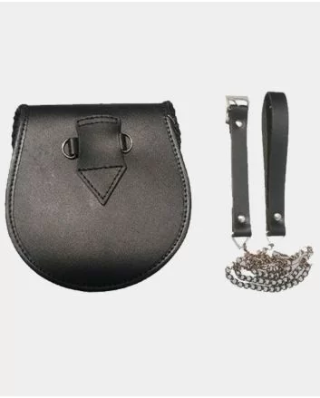 Black Dress Kilt Sporran