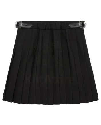 Black Tartan Kilt for Women