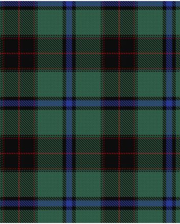 Black Thistle Tartan Kilt