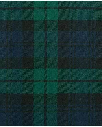 Black Watch Tartan Fabric